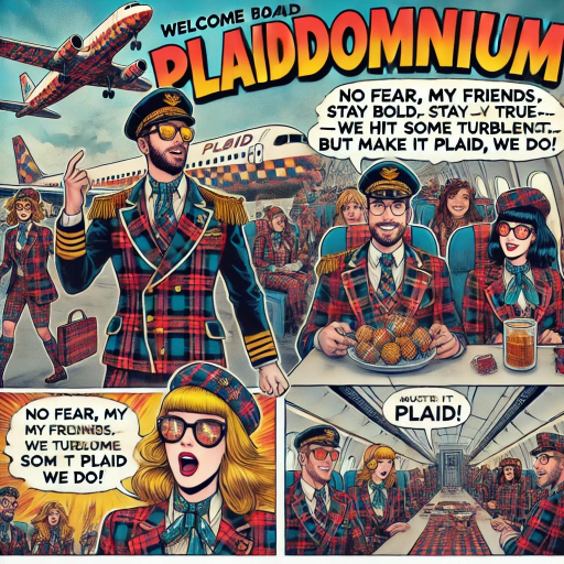 Illustrated Plaidmonium comic artwork